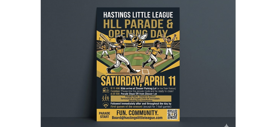 Opening Day is Saturday, April 11!