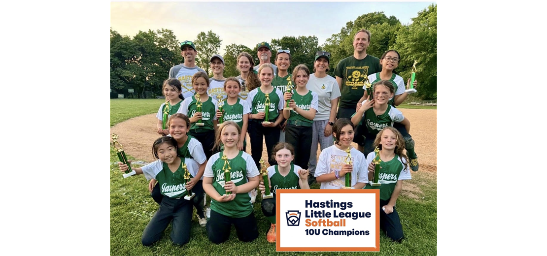 Congratulations to the 2026 10U Softball Champions, the Jaspers!