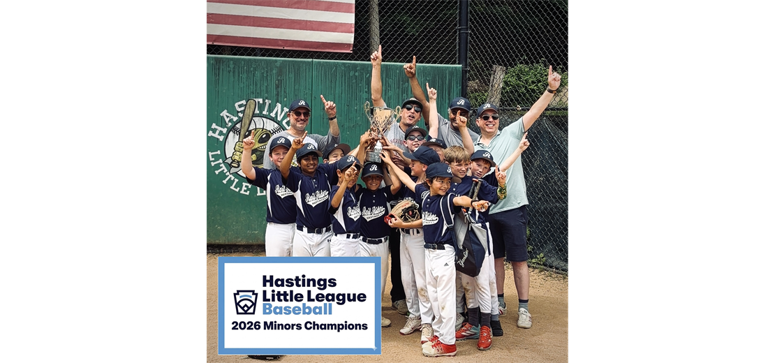 Congratulations to the 2026 Minors Baseball Champions, the Rail Riders!
